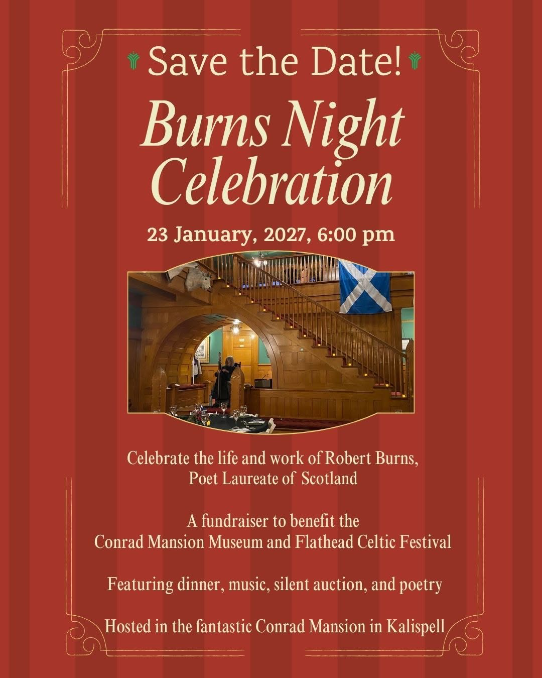 Burns Night Celebration at Conrad Mansion 2027