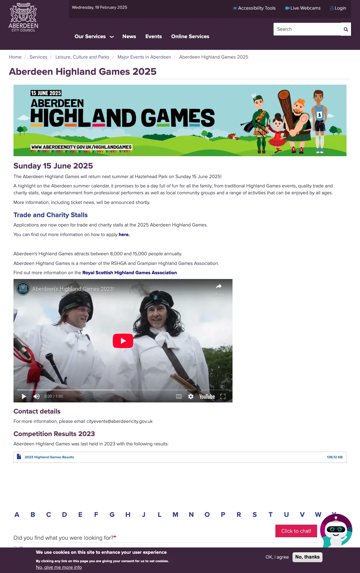 Aberdeen Highland Games