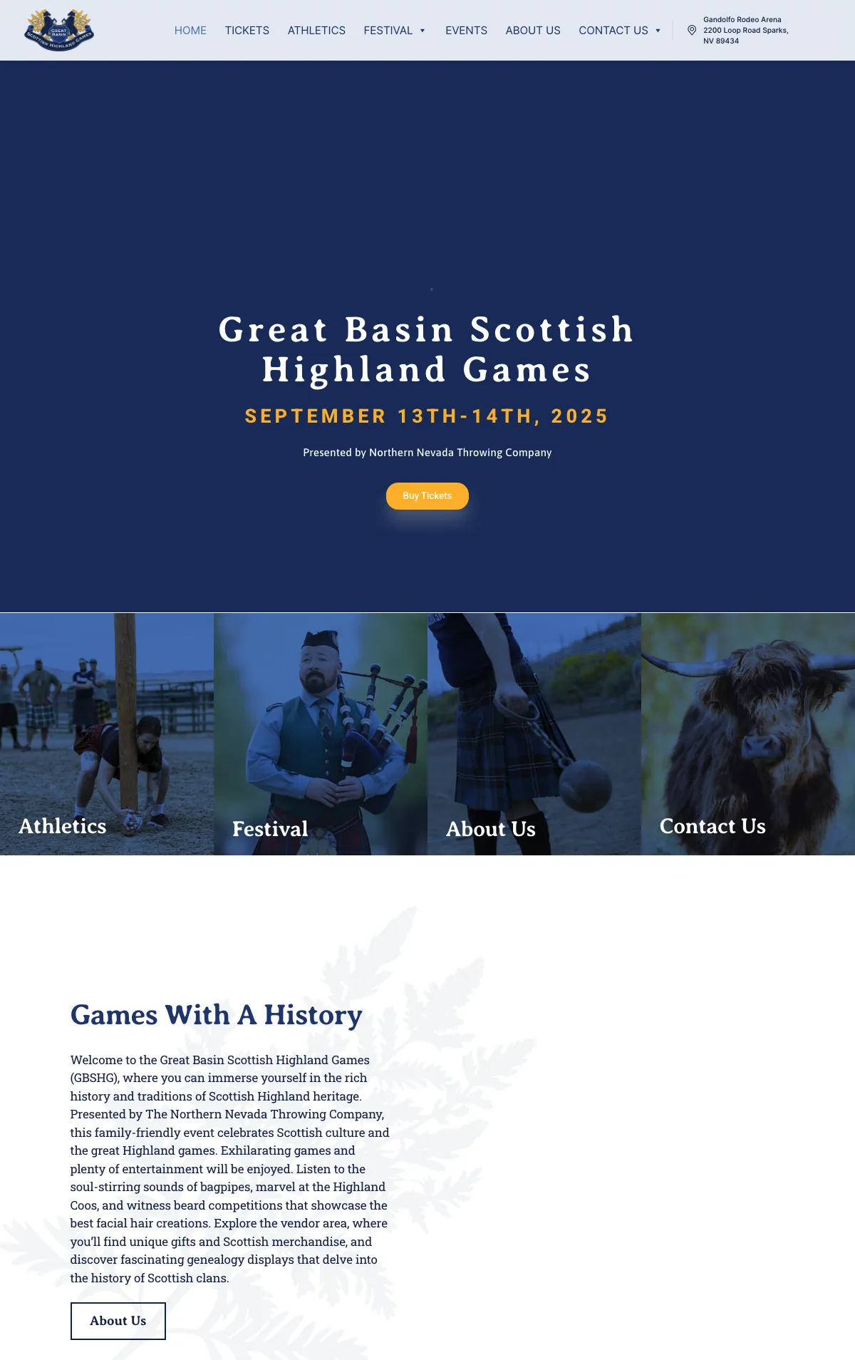 Great Basin Scottish Highland Games