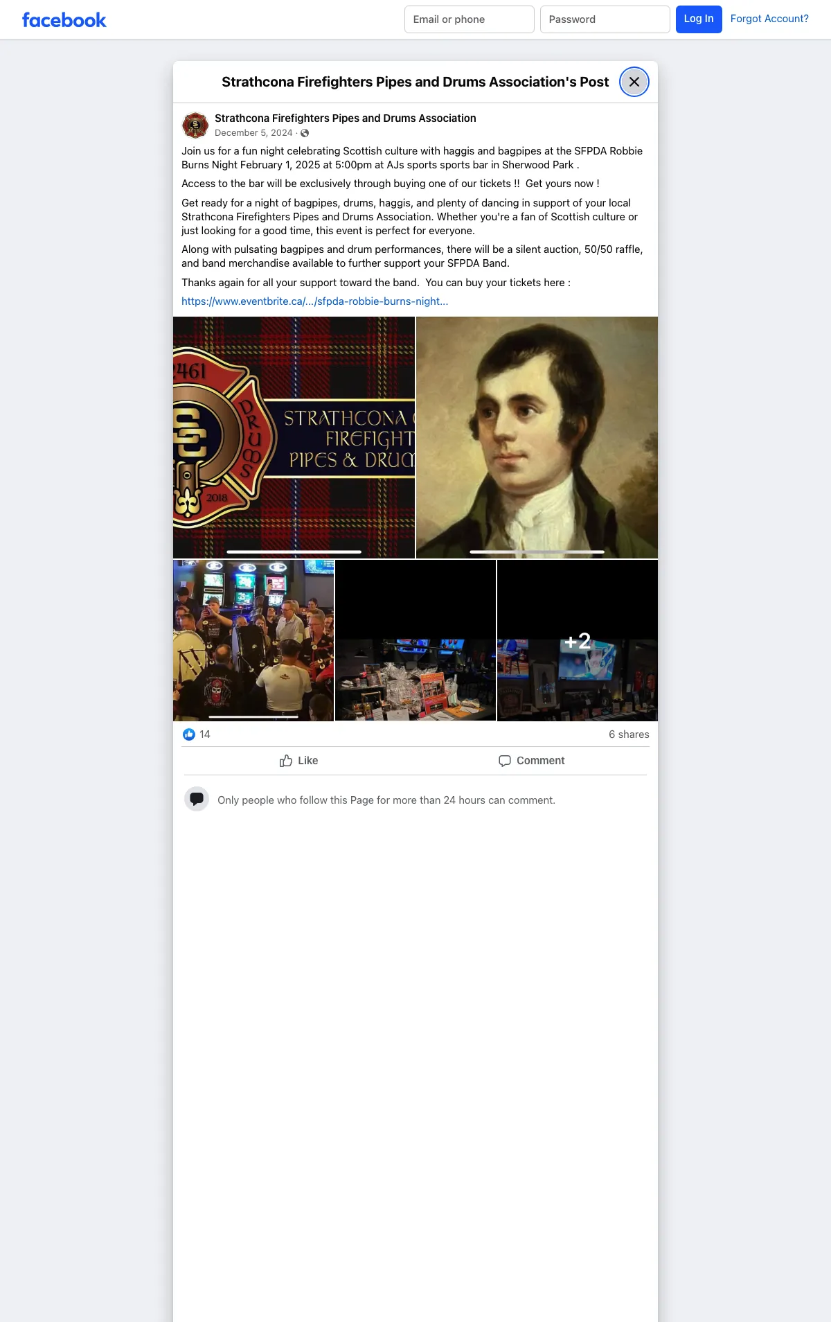 Robbie Burns Night