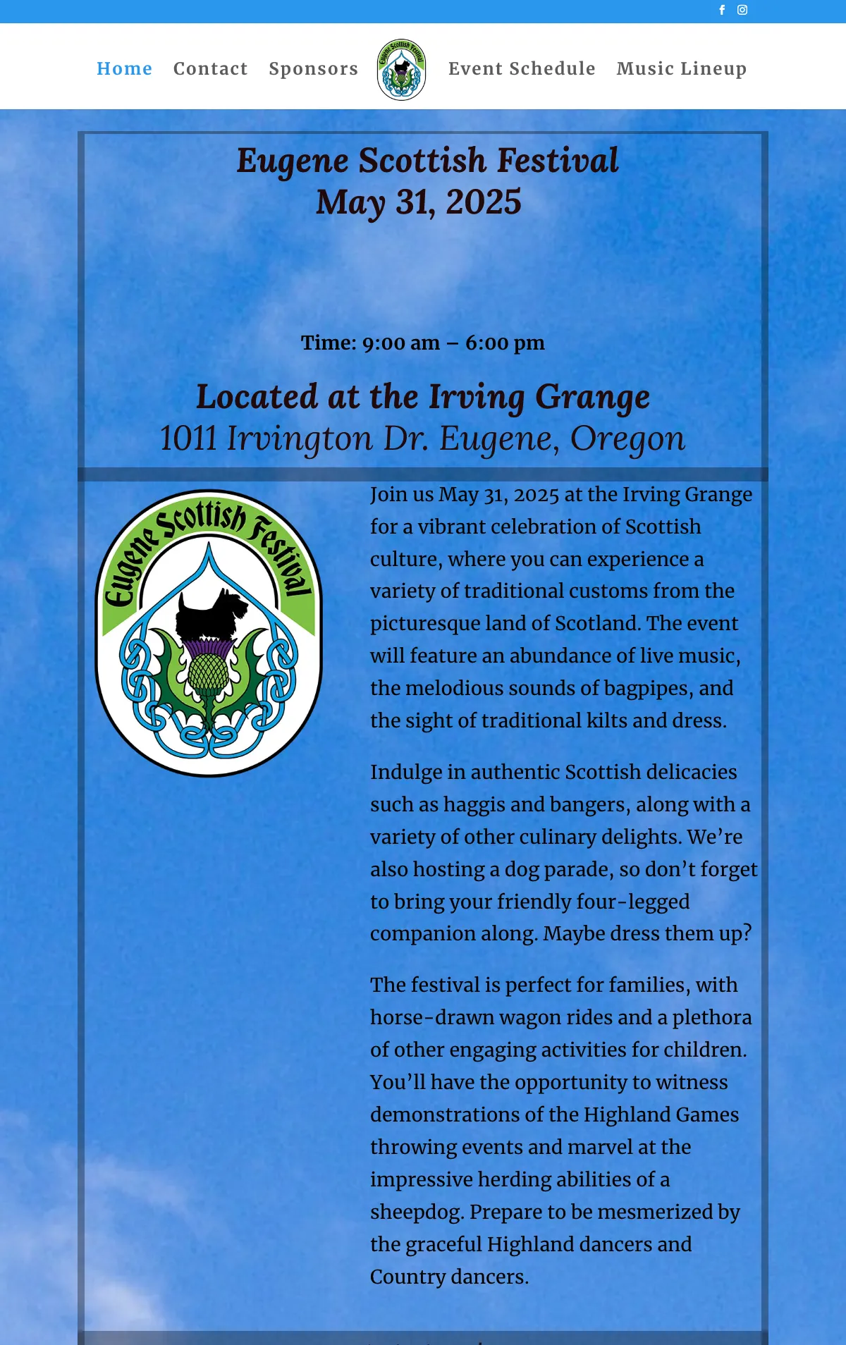 Eugene Scottish Festival